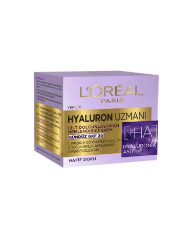 L'Oreal Paris Hyaluron Expert Skin Plumping Moisturizer Gkf 20 Day Cream 50 ml TXBA00FD852365 - Buy Online on GoSupps.com