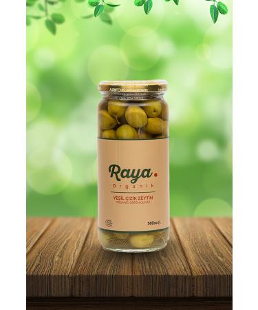 RAYA Organic Green Olives