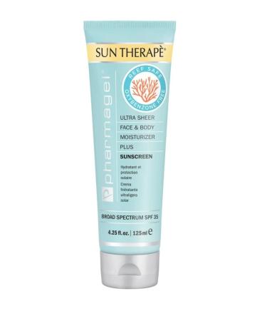 Pharmagel Sun Therape Broad Spectrum SPF35 Ultra Sheer Face and Body Moisturizer 125ml
