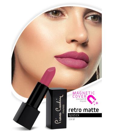 Pierre Cardin Retro Matte Lipstick - Coral - 141