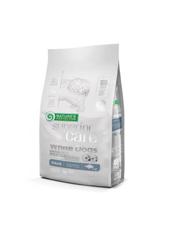 Natures Production Nature's Protection Grain Free x Animal Protein Fish Small Breed White Dog Food 1.5kg