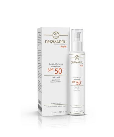 Dermapol Pro-w Spf 50 Multi-Protection Sun Cream 75 ml