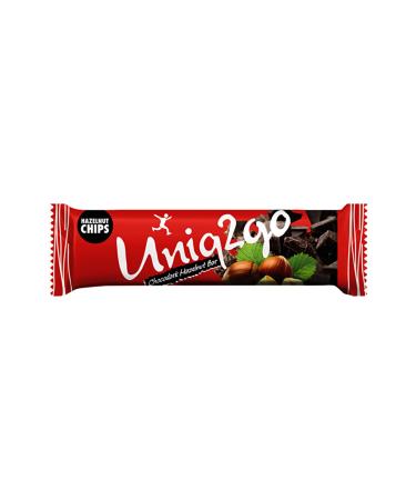 Uniq2go Chocodark Hazelnut Protein Bar 38 gr 16 Pieces - Buy Online on GoSupps.com