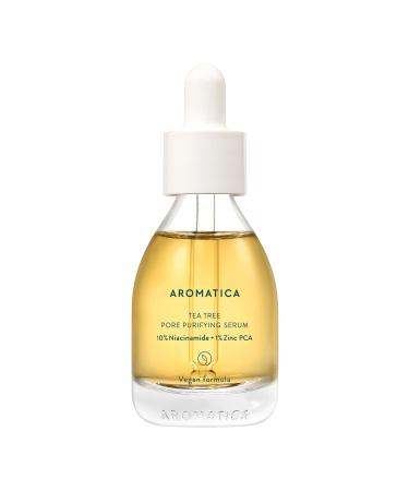 Aromatica Tea Tree Pore Purifying Serum Niacinamide Zinc Pca Tea Tree Serum