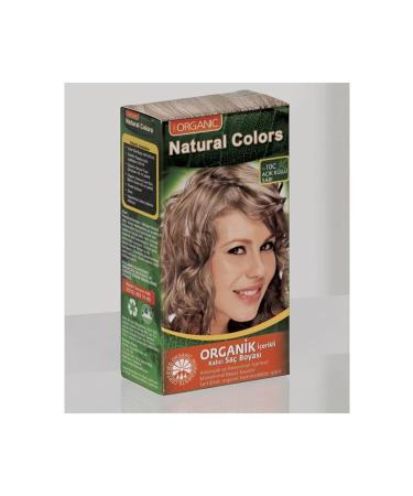 Organic Natural Colors Natural Colors 10c Light Ash Blonde Organic Hair Dye