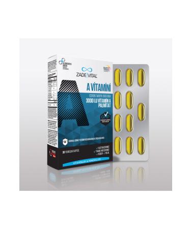 Zade Vital Vitamin A (1 Box) 30 Capsules