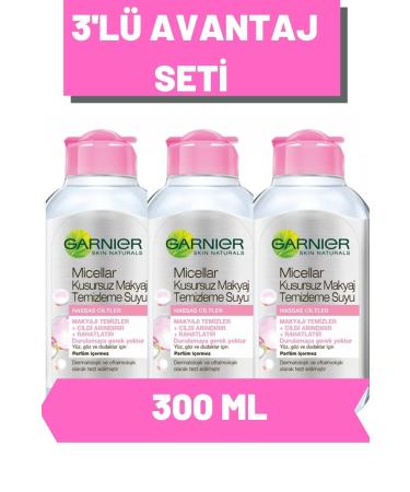 Garnier Micellar Flawless Make-Up Remover Water Advantage Pack 300 Ml