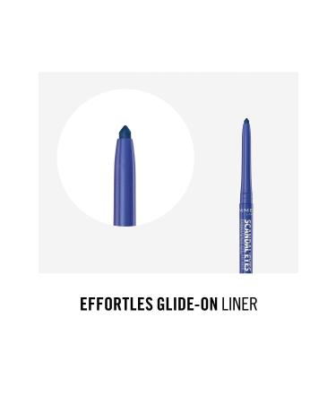 Rimmel London Blue Eyeliner - Scandal'eyes Exaggerate Definer 004 Cobalt Blue - Buy Online on GoSupps.com