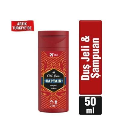 Old Spice Old Spice Shower Gel & Shampoo 50ml Captain