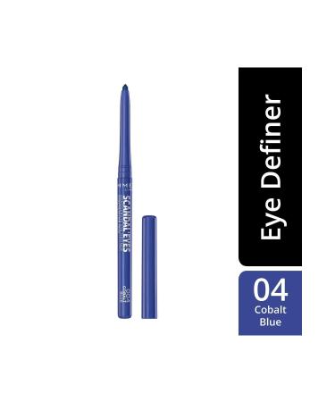 Rimmel London Blue Eyeliner - Scandal'eyes Exaggerate Definer 004 Cobalt Blue - Buy Online on GoSupps.com