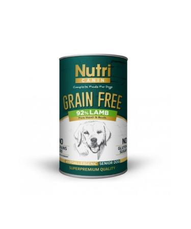 Nutri Nutri Can n Old Dog Canned Food 400 Gr X 3 Lamb Meat