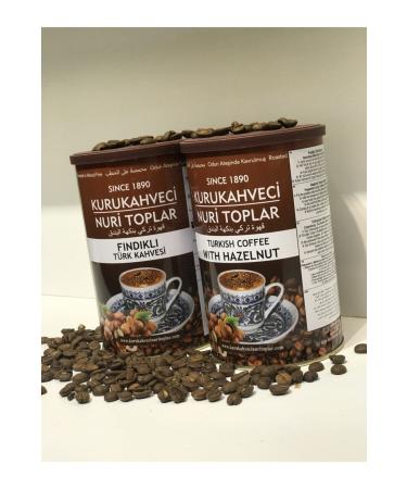Nuri Toplar dry coffee shop nuri toplar hazelnut turkish coffee