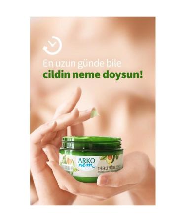 Arko Nem Cream Precious Oils Avocado 250 Ml X 4 Pieces - Buy Online on GoSupps.com