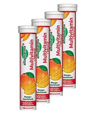 Altapharma Water-Soluble Tablets 20-Pack Multivitamin+mineral (4 Pieces)
