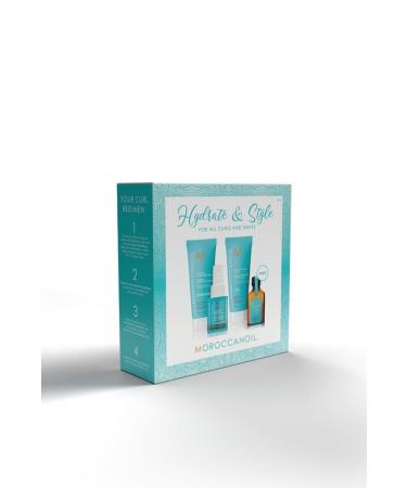 Moroccanoil Hydrate & Style Set of 4 for Curly and Wavy Hair