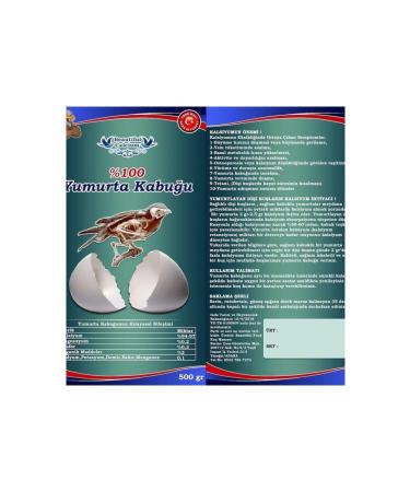 Beautiful Food Egg Shell Calcium Supplement for Birds 500 G. Shell - Buy Online on GoSupps.com