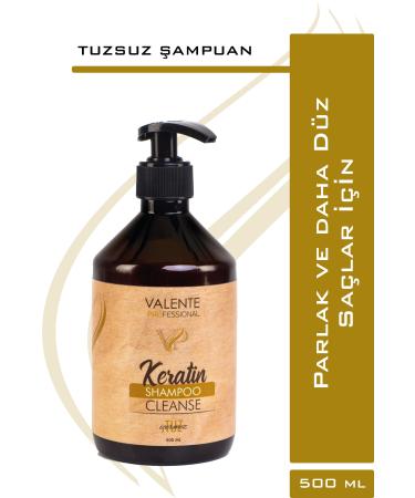 Valente Professional Keratin Salt-Free Shampoo 500ml