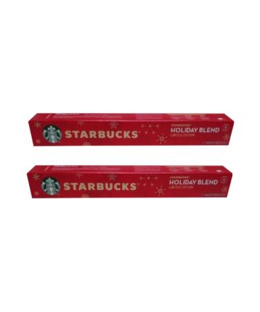 Starbucks Holiday Blend Christmas Capsule Coffee X 2 Pack