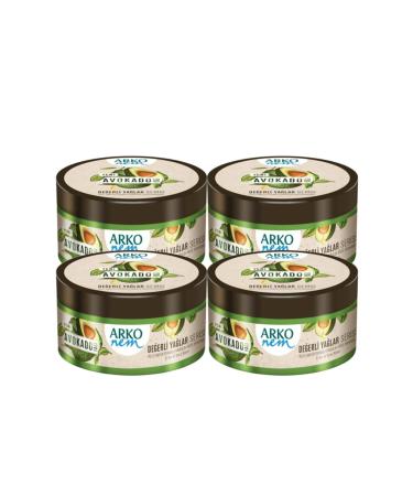 Arko Nem Cream Precious Oils Avocado 250 Ml X 4 Pieces