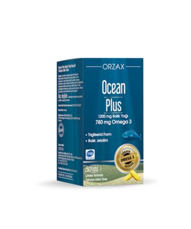 Ocean Plus 1200 mg Omega3 Fish Oil 50 Capsules