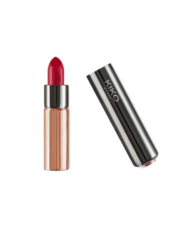 KIKO Lipstick Gossamer Emotion Creamy Lipstick 113 Pearly Tulip Red 3.5 G