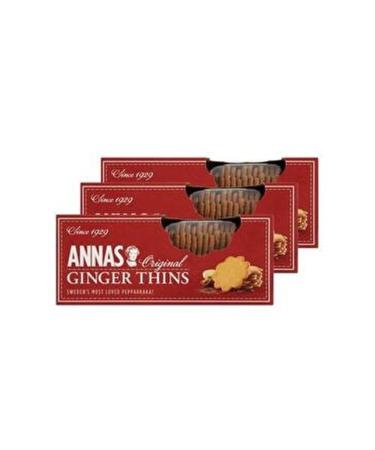 Annas Lotus Anna's Ginger Biscuits 150 Gr 6 Pieces