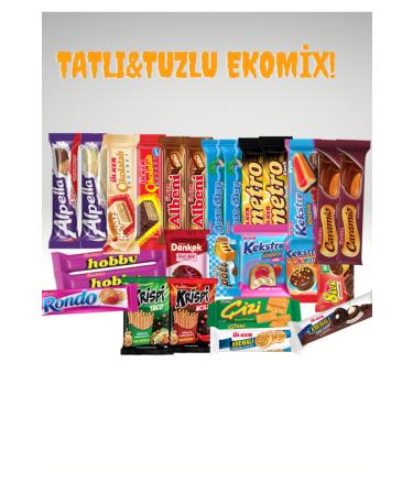  lker Ekomix Sweet & Salty Snack Pack 25 Pieces - Buy Online on GoSupps.com