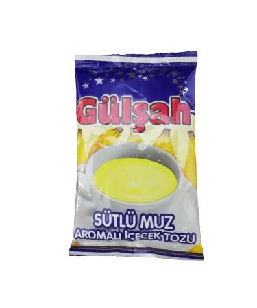 Gulsah Milk Banana Flavored Powder Drink 1 Box (25*250 GR)