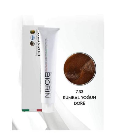 Biorin Permanent Hair Color Cream 100 Ml No: 7.33 Blonde Intense Gold