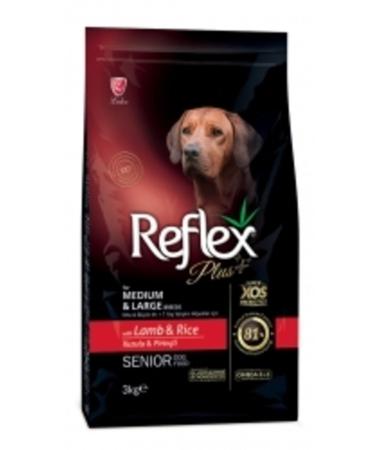 Reflex Plus Medium Large Breed Lamb Rice Puppy Food 3 Kg - Buy Online on GoSupps.com