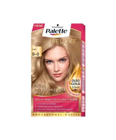 Palette Deluxe Kit Yellow 9.0 Hair Dye 8690572781296