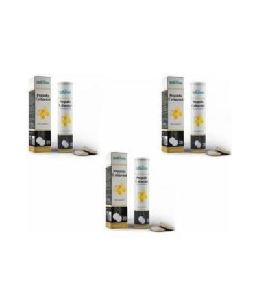 Shiffa Home 3 Boxes Aksu Vital Propolis Vitamin C 20 Effervescent Tablets Propolis Water-Soluble Tablets