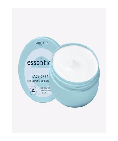 Oriflame Essentials Vitamin E and Canola Oil Face Cream 75 Ml