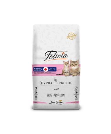 Felicia Hypoallergen Low Grain Lamb Kitten Cat Food 12kg Flc-032
