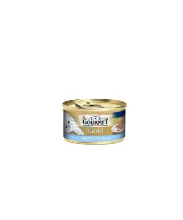 Gourmet Gold Canned Cat Food with Minced Tuna - 85 Gr X 24 Pieces