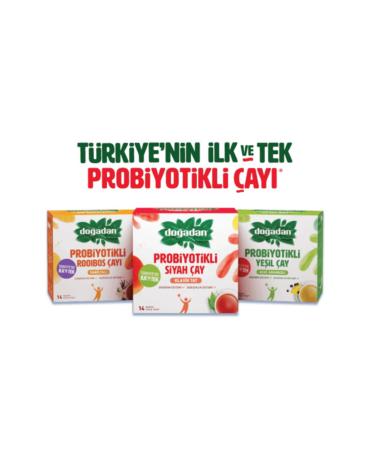 Do adan Probiotic Tea Bag 14-Piece Rooibos Vanilla A a Pineapple and Black Tea 3-Piece Set