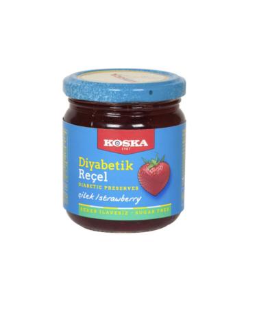 Koska Diabetic Strawberry Jam 240 G