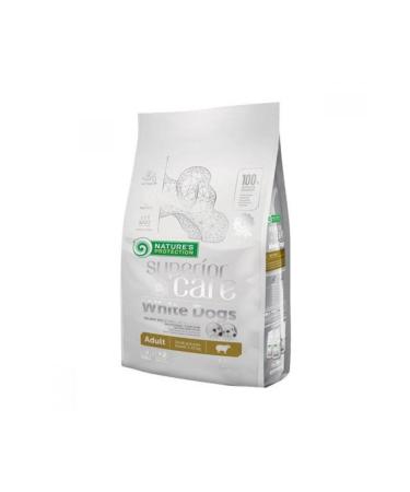 Nature's Protection Small Mini White Dogs Lamb Adult Dog Food 1.5kg