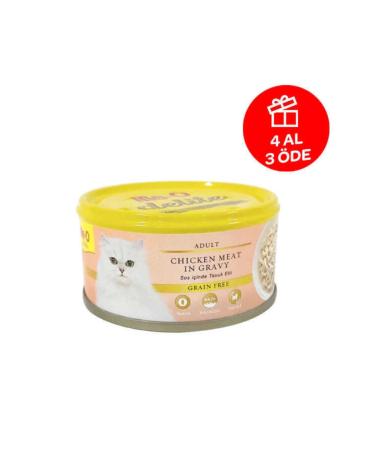 Me-o Delite Grain-free Cat Canned Food with Chicken in Me-o Sauce 80 Gr