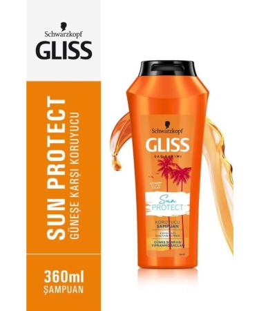 Gliss Sun Protect Sun Protection Shampoo 360 ML 4-Pack - Buy Online on GoSupps.com