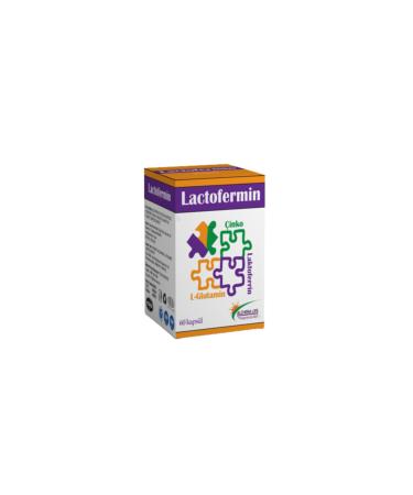 ALCHERALIFE Lactofermin Lactoferrin - Glutamine - Zinc 60 Capsules - Buy Online on GoSupps.com