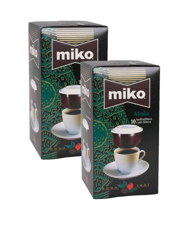 miko coffee Miko Moka Practical Filter Coffee 2 X 10 pieces