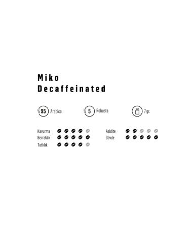 Miko Coffee Decaffeinated Practical Filter Coffee 2 X 10'li - Buy Online on GoSupps.com