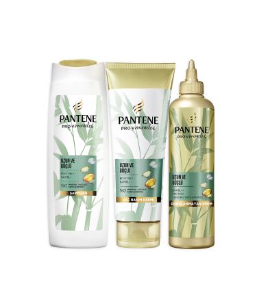 Pantene Miracles Bamboo & Biotin Long and Strong Hair Care Set (Shampoo + Conditioner + Styling) - Buy Online on GoSupps.com