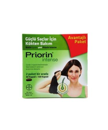 Priorin Intense 120 Tablets + 60 Tablets