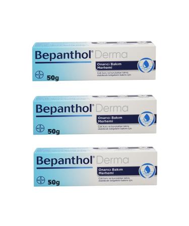 Bepanthol Repair Care Ointment 50gr X 3l Intensive Moisturizing Repair Ointment for Very Dry Skin