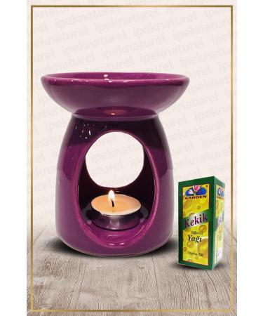 Silk Natural Incense Burner Purple Thyme Essence