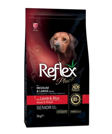 Reflex Plus Medium Large Breed Lamb Rice Puppy Food 3 Kg