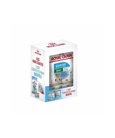 Royal Canin Mini Starter Puppy Food 3 Kg + 2 Starters 195 Gr Canned