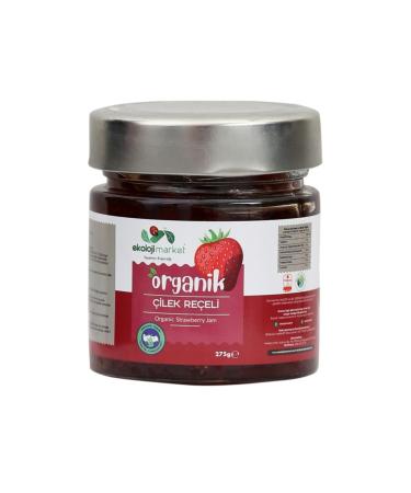 Ecology Market Organic Strawberry Jam 275 gr